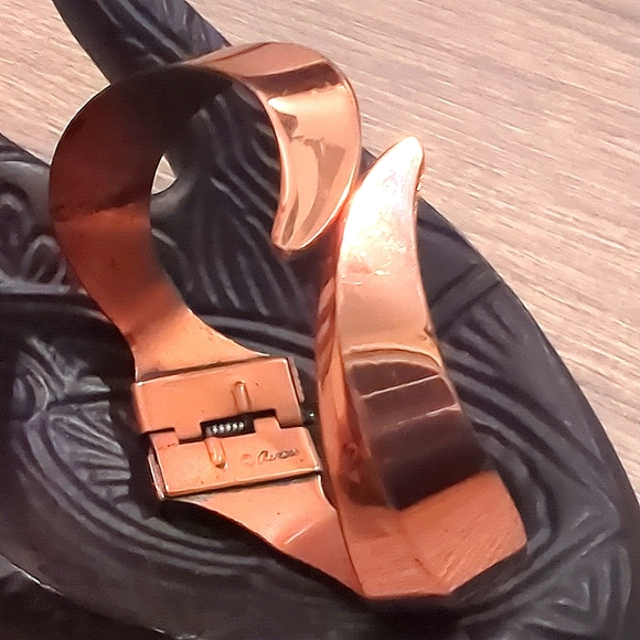 Vintage Renoir Wildfire Style Copper Clamper - Picture 4 of 10